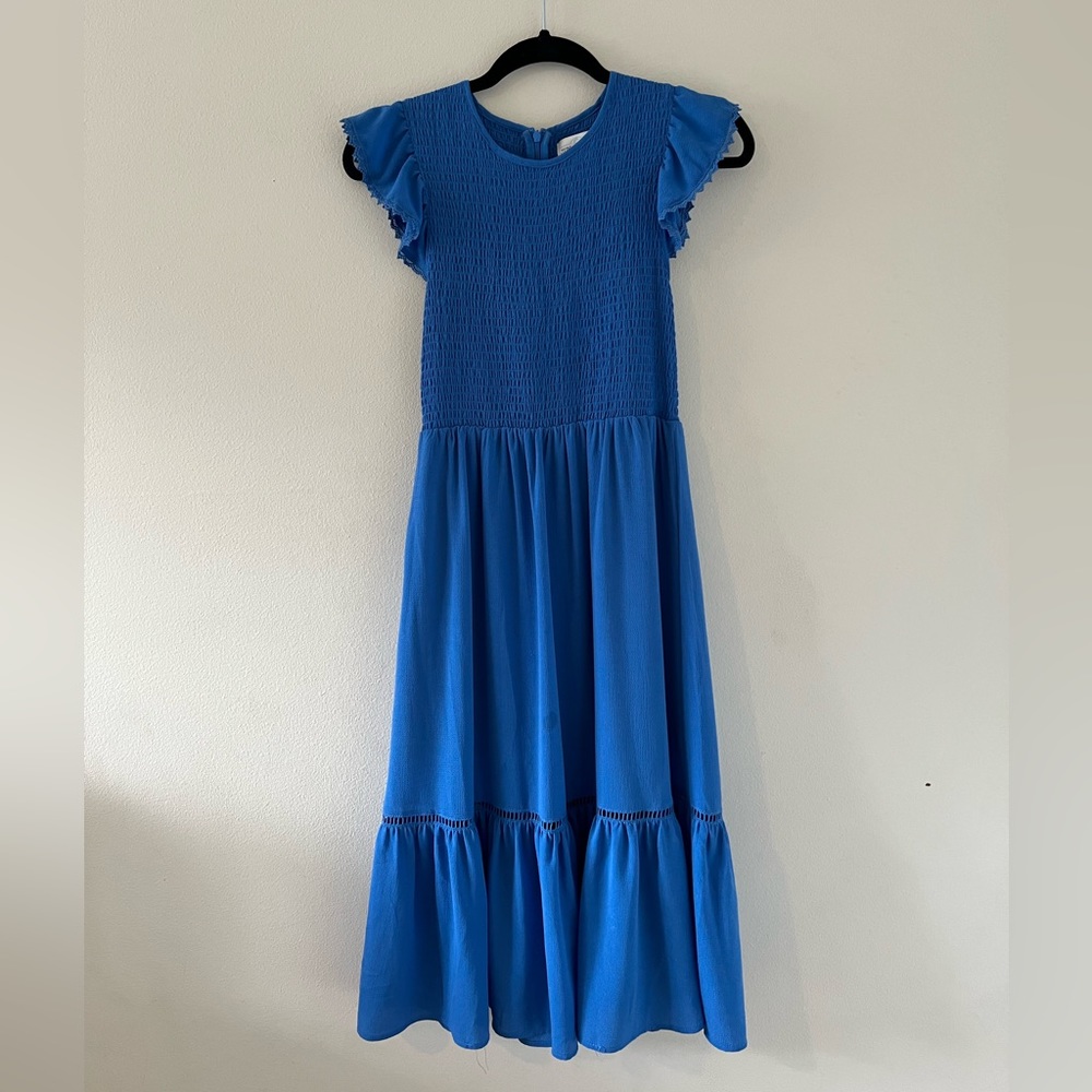 Francesca’s Jun&Ivy blue dress